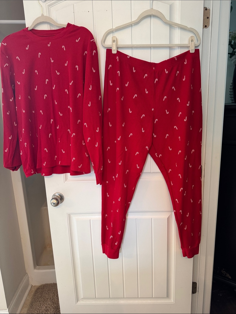 Carter's Bright Red Ribbed Knit Top